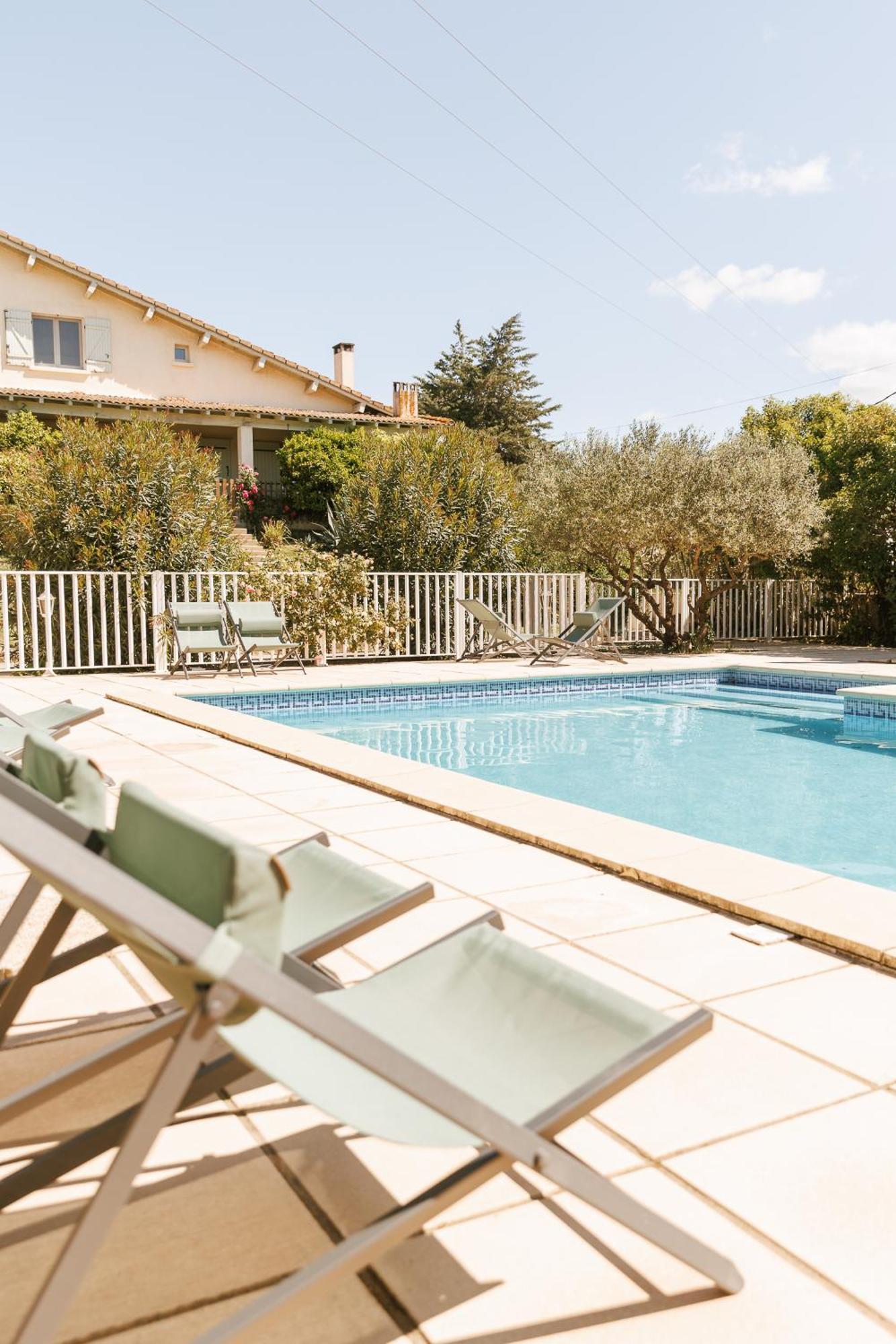Bed and Breakfast Mas Saint-Ange Lunel  Exteriér fotografie